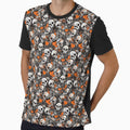 Copy Graffiti Skulls And Hearts G T-Shirt - Custom Art Print Unisex - T-Shirt, Sweatshirt, Hoodie