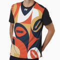 American Football Geometric Pattern T-Shirt - Fun Novelty Design Men Women - T-Shirt, Sweatshirt, Hoodie