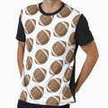Football Kawaii T-Shirt - Fun Novelty Design Men Women - T-Shirt, Sweatshirt, Hoodie