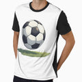 Soccer Ball T-Shirt - Trendy Graphic for Adults - T-Shirt, Sweatshirt, Hoodie