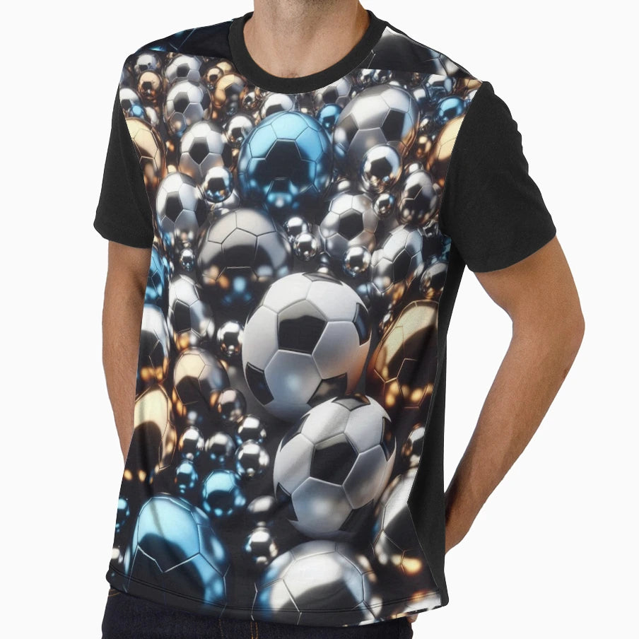 Soccer T-Shirt - Trendy Graphic for Adults - T-Shirt, Sweatshirt, Hoodie