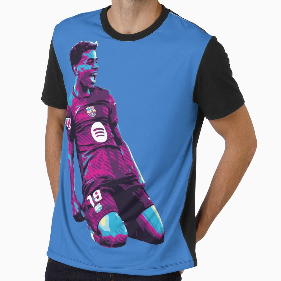 Lamine Yamal T-Shirt - Unique Graphic for Adults - T-Shirt, Sweatshirt, Hoodie