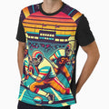 80S American Football T-Shirt - Fun Novelty Design Men Women - T-Shirt, Sweatshirt, Hoodie