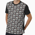 Glorious Red And Green Plaid Glittering T-Shirt - Graphic Print Men Women - T-Shirt, Sweatshirt, Hoodie