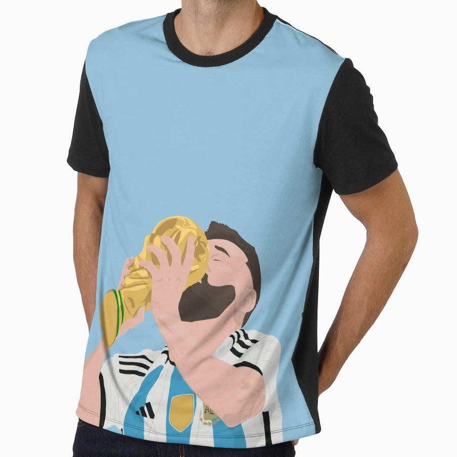 Messi T-Shirt - Graphic Print Men Women - T-Shirt, Sweatshirt, Hoodie