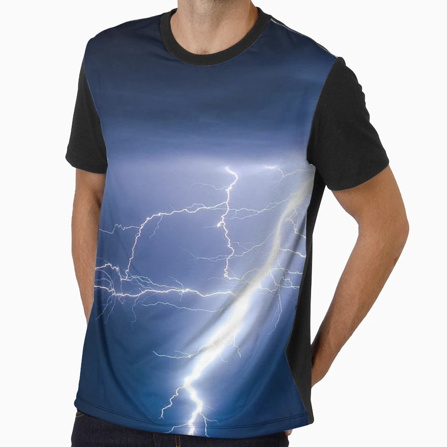 Lightening T-Shirt - Unique Graphic Unisex - T-Shirt, Sweatshirt, Hoodie
