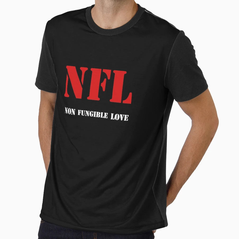 Funny Non Fungible Love Nfl T-Shirt - Custom Art Print Unisex - T-Shirt, Sweatshirt, Hoodie