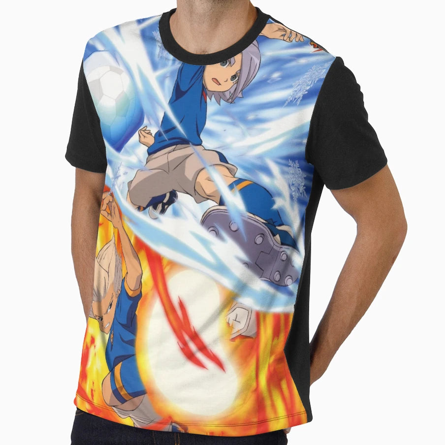 Inazuma Eleven Brand Custom T-Shirt - Fun Novelty Design Men Women - T-Shirt, Sweatshirt, Hoodie