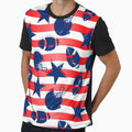 Usa Football T-Shirt - Aesthetic Graphic Men Women - T-Shirt, Sweatshirt, Hoodie