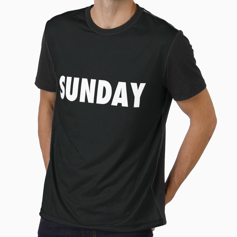 Sunday T-Shirt - Casual Everyday Wear Men Women - T-Shirt, Sweatshirt, Hoodie