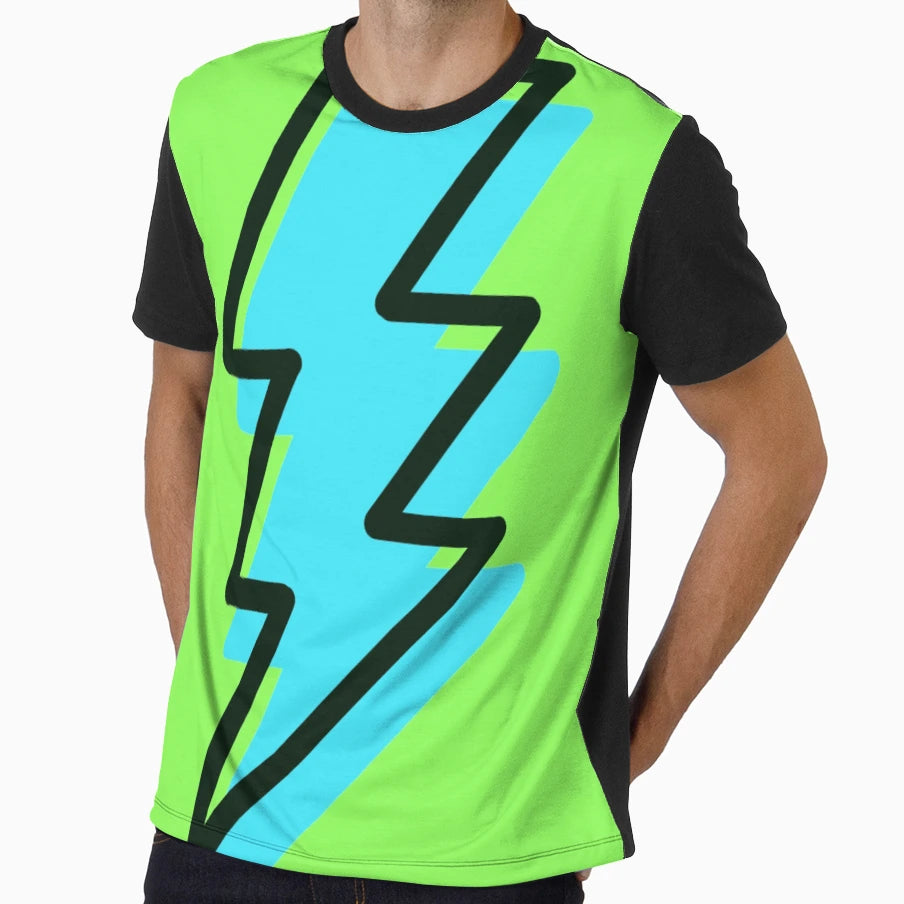 Lightening T-Shirt - Custom Art Print Unisex - T-Shirt, Sweatshirt, Hoodie
