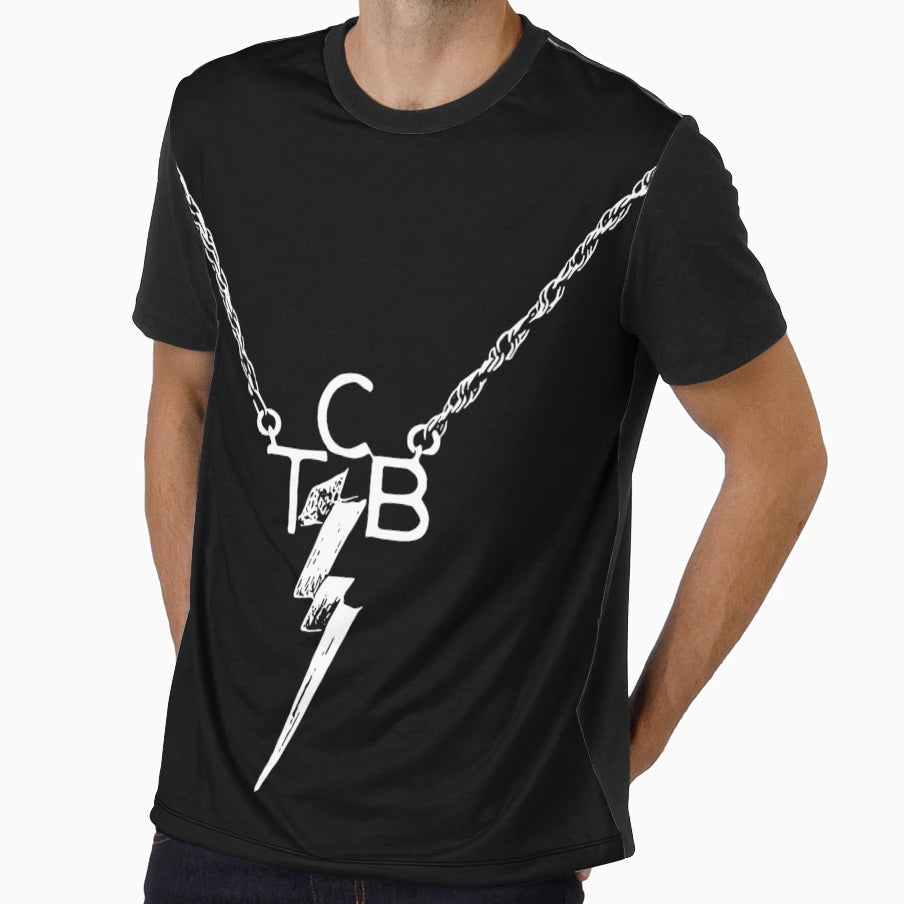 Elvis Tcb Necklace T-Shirt - Custom Art Print Unisex - T-Shirt, Sweatshirt, Hoodie