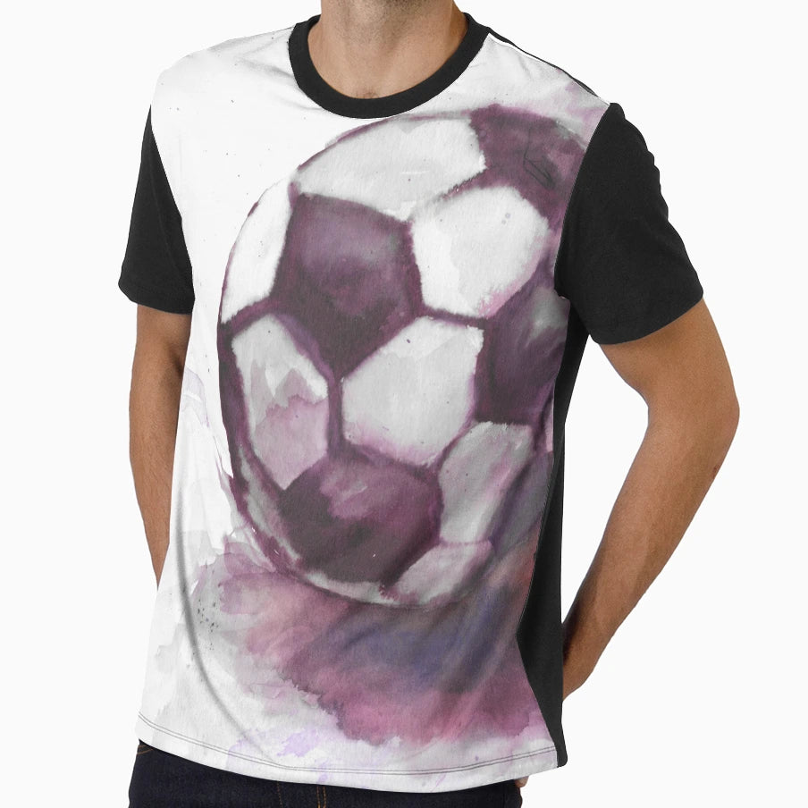 Soccer Ball T-Shirt - Streetwear Style for Adults - T-Shirt, Sweatshirt, Hoodie