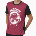 Phoenix Football Team League Sports T-Shirt - Streetwear Style for Adults - T-Shirt, Sweatshirt, Hoodie