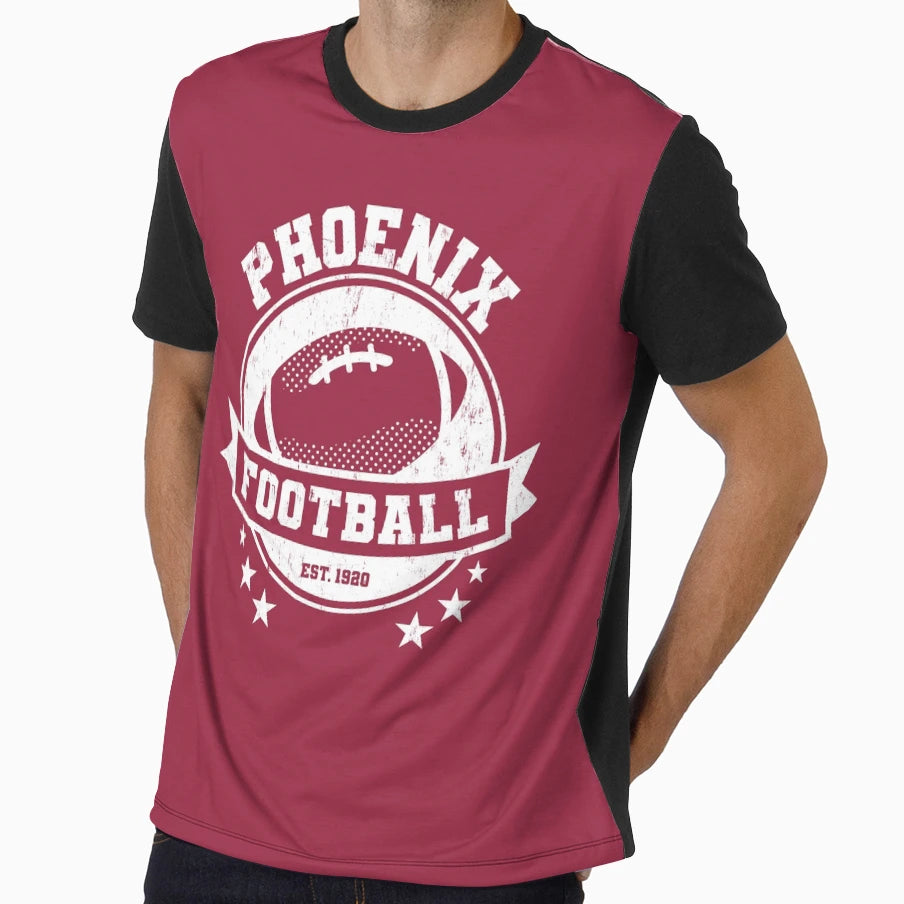 Phoenix Football Team League Sports T-Shirt - Streetwear Style for Adults - T-Shirt, Sweatshirt, Hoodie