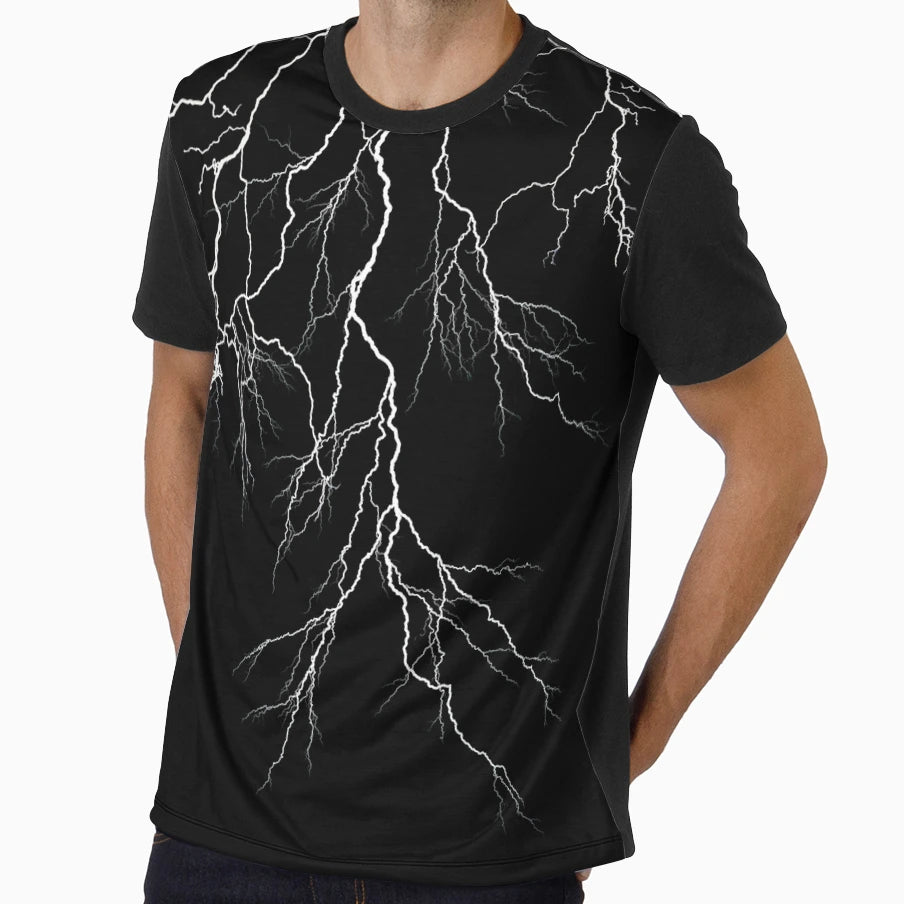Lightning T-Shirt - Fun Novelty Design Men Women - T-Shirt, Sweatshirt, Hoodie