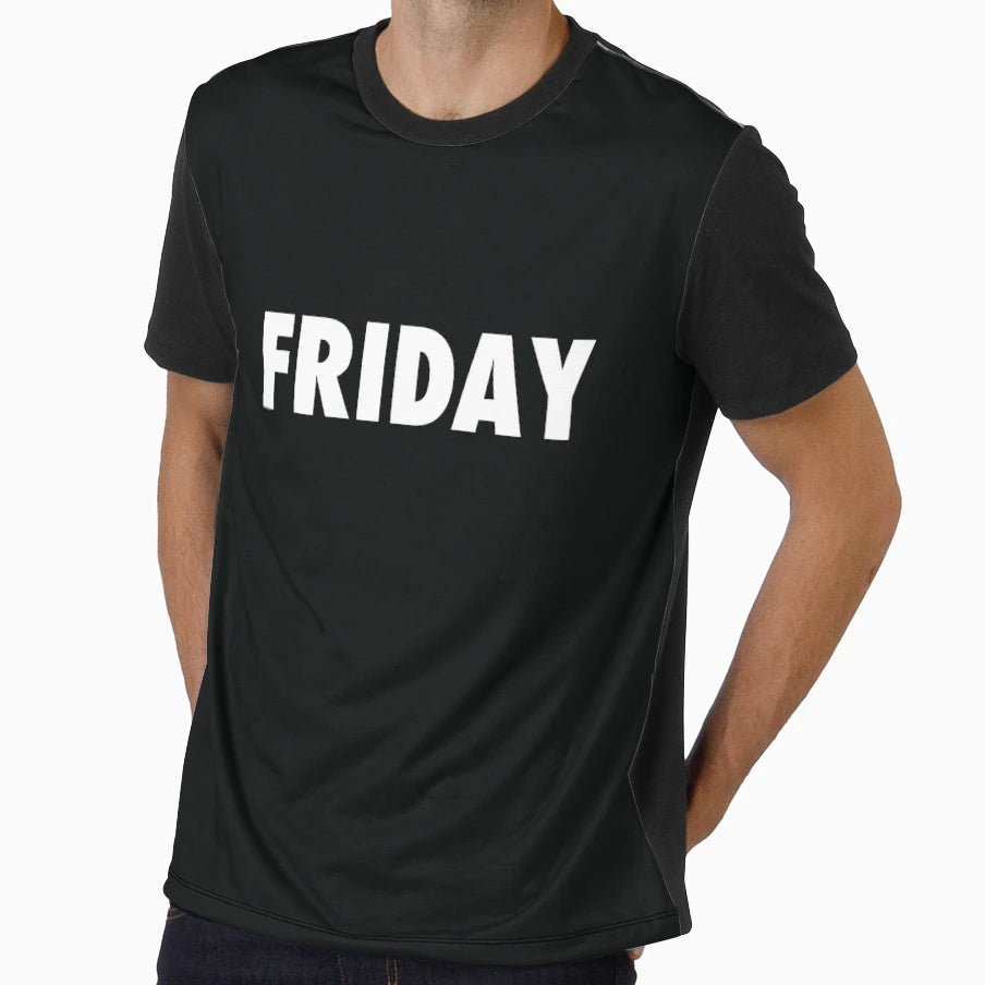 Friday T-Shirt - Trendy Graphic for Adults - T-Shirt, Sweatshirt, Hoodie