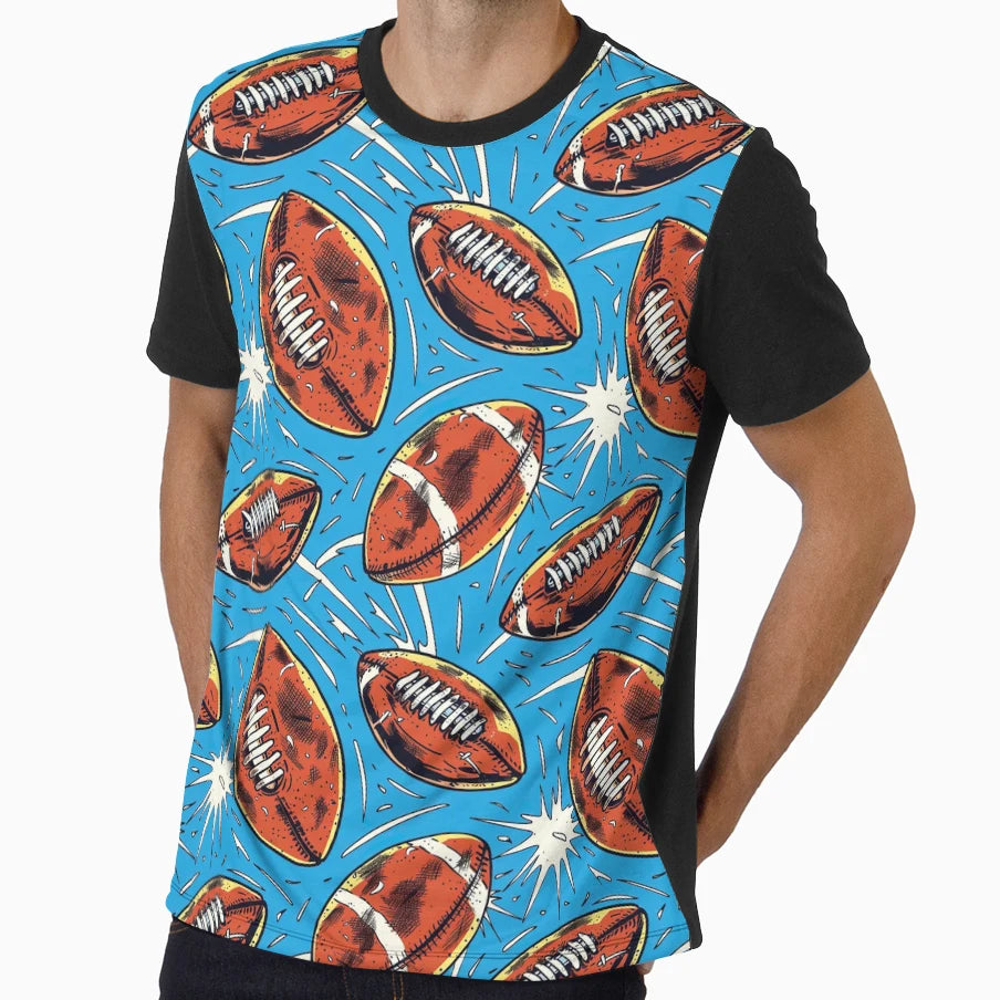 American Football T-Shirt - Trendy Graphic Men Women - T-Shirt, Sweatshirt, Hoodie