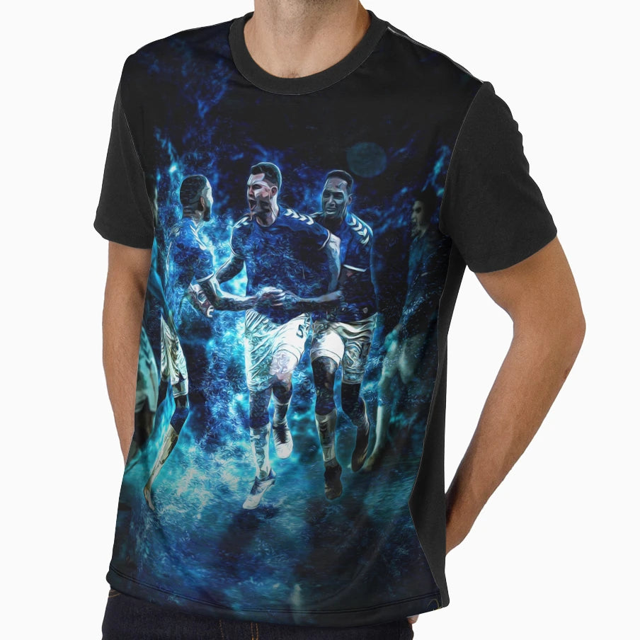 Everton Celebration T-Shirt - Unique Graphic Men Women - T-Shirt, Sweatshirt, Hoodie