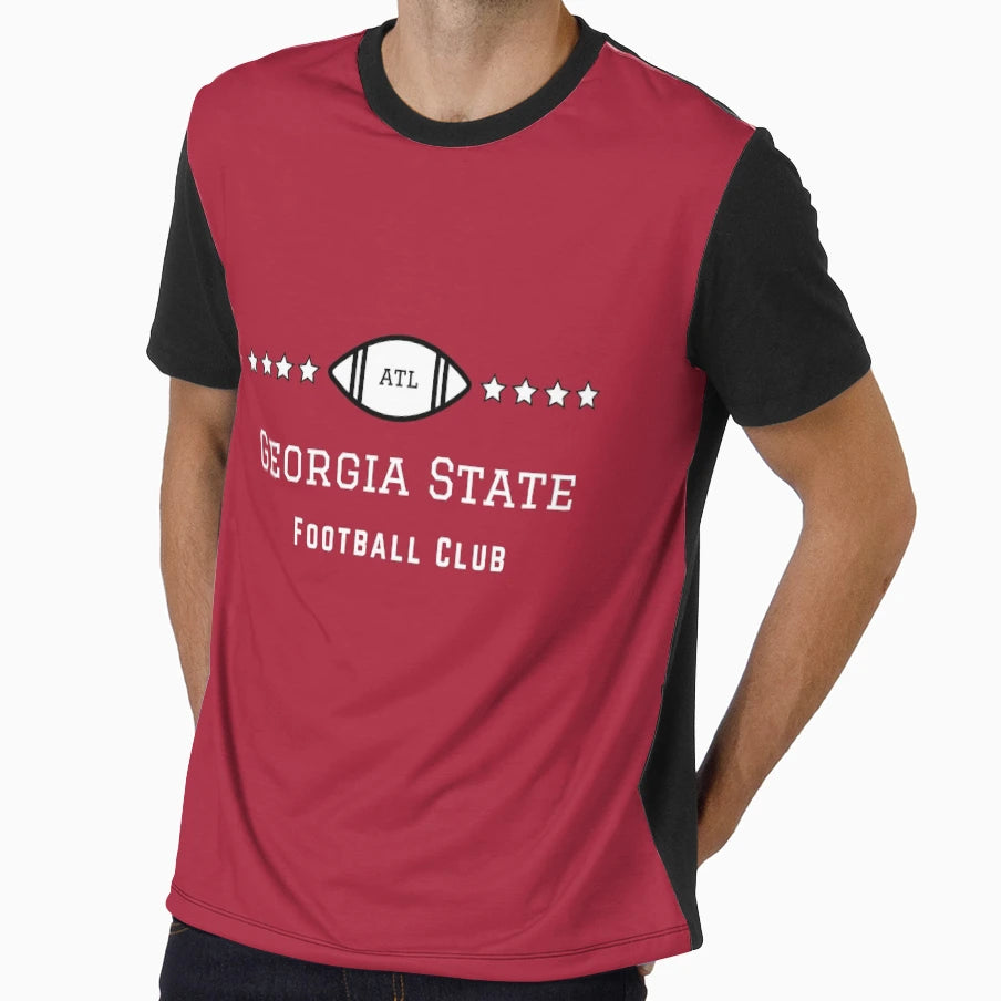 Georgia State Football Club T-Shirt - Minimalist Print Unisex - T-Shirt, Sweatshirt, Hoodie