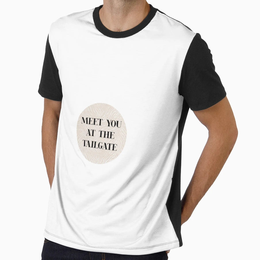 Meet You Tailgate T-Shirt - Aesthetic Graphic Unisex - T-Shirt, Sweatshirt, Hoodie