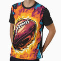 Football Pop Art T-Shirt - Casual Everyday Wear for Adults - T-Shirt, Sweatshirt, Hoodie