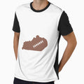 Kentucky State Outline Football T-Shirt - Casual Everyday Wear for Adults - T-Shirt, Sweatshirt, Hoodie