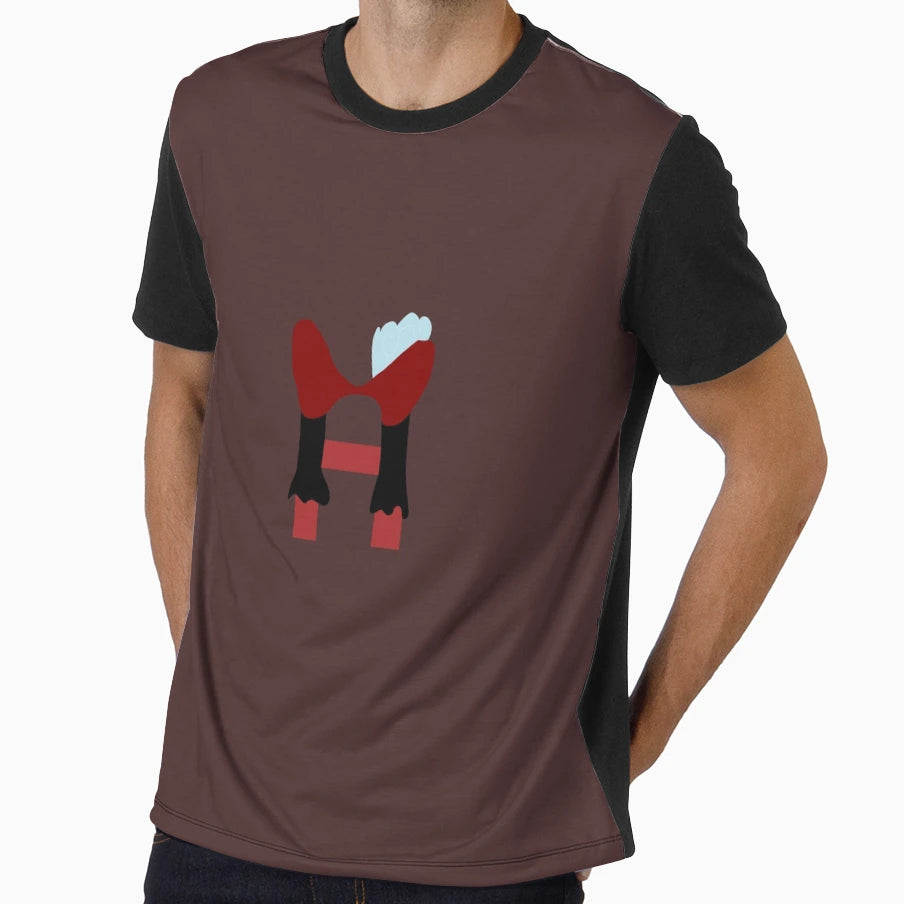 Letter H Captain Hook T-Shirt - Minimalist Print Unisex - T-Shirt, Sweatshirt, Hoodie