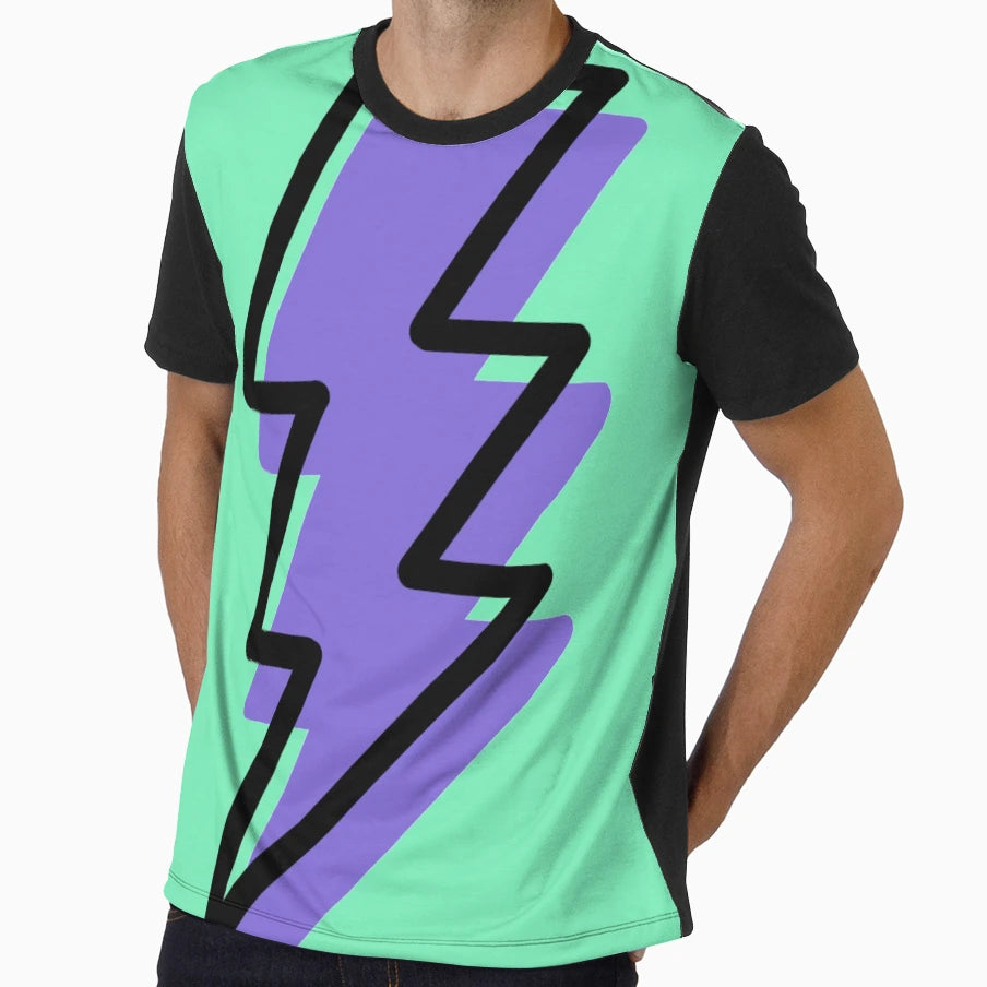 Lightening T-Shirt - Fun Novelty Design for Adults - T-Shirt, Sweatshirt, Hoodie