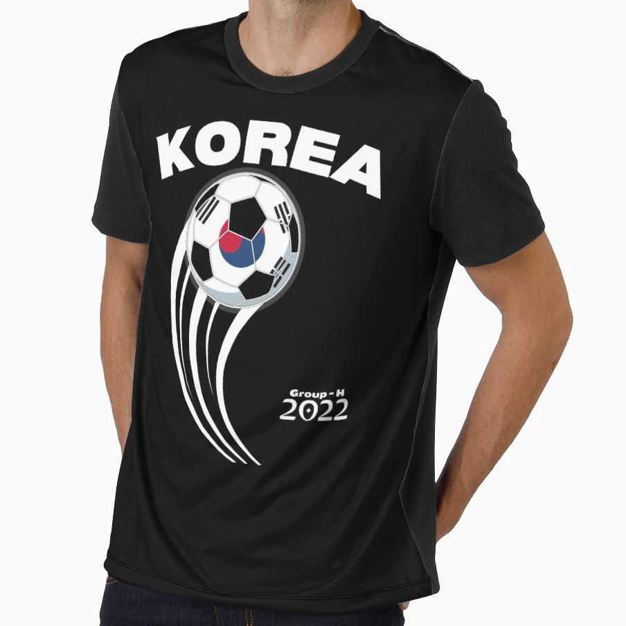World Cup 2022 Team Korea T-Shirt - Aesthetic Graphic Unisex - T-Shirt, Sweatshirt, Hoodie