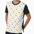 Soccer Pattern Goal Score Stadium T-Shirt - Aesthetic Graphic for Adults - T-Shirt, Sweatshirt, Hoodie