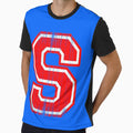 Big Red Letter S T-Shirt - Trendy Graphic Unisex - T-Shirt, Sweatshirt, Hoodie