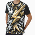 Electric Dreamscape Starburst T-Shirt - Casual Everyday Wear Men Women - T-Shirt, Sweatshirt, Hoodie