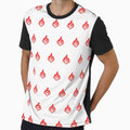 Genshin Impact Pattern Seamless T-Shirt - Custom Art Print Men Women - T-Shirt, Sweatshirt, Hoodie