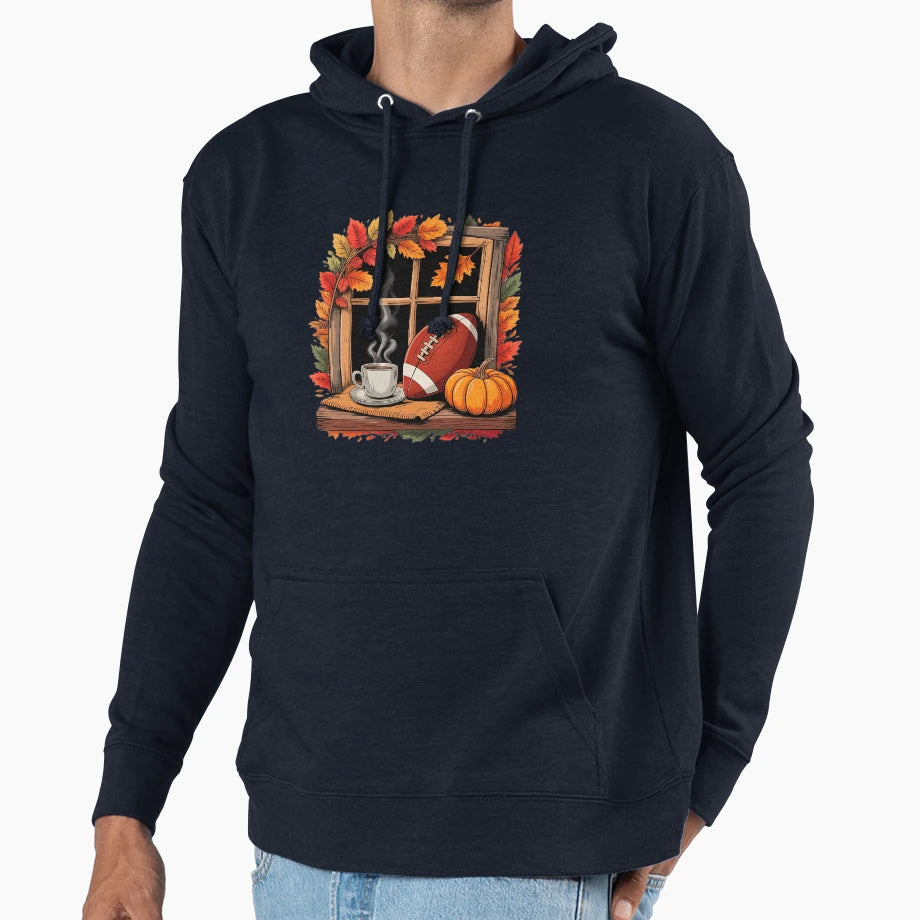 Fall Football Holidays New Years Super Hoodie - Aesthetic Graphic Unisex - T-Shirt, Sweatshirt, Hoodie