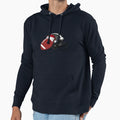Football Hoodie - Aesthetic Graphic Unisex - T-Shirt, Sweatshirt, Hoodie