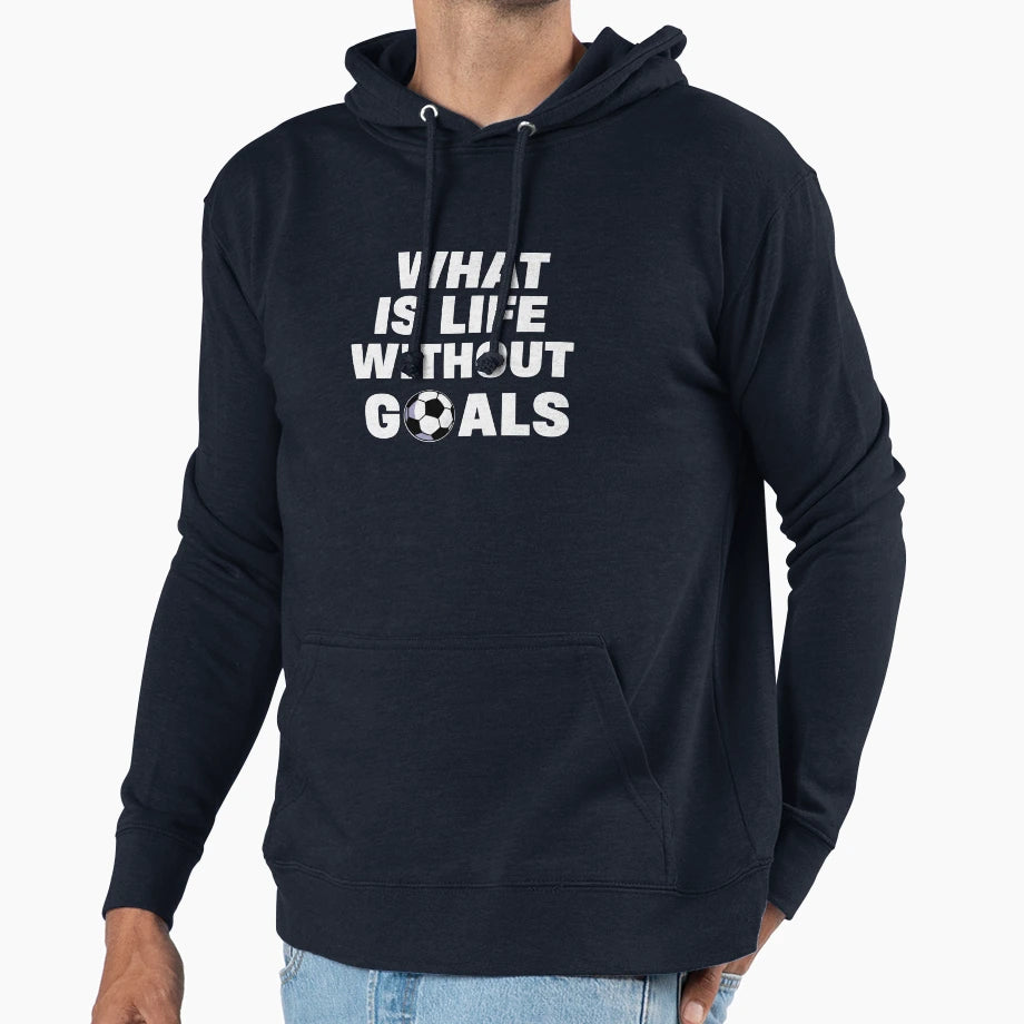Doodle Life Without Goals Hoodie - Aesthetic Graphic for Adults - T-Shirt, Sweatshirt, Hoodie