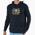 Dynamic Soccer Football Illustration Hoodie - Aesthetic Graphic Unisex - T-Shirt, Sweatshirt, Hoodie