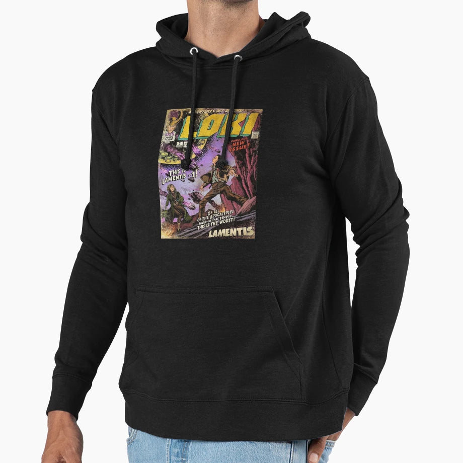 Adventures L0K1 Out Time 001 Hoodie - Graphic Print for Adults - T-Shirt, Sweatshirt, Hoodie