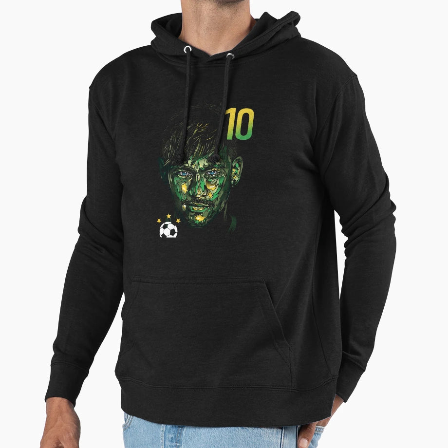 Neymar Jr Hoodie - Fun Novelty Design for Adults - T-Shirt, Sweatshirt, Hoodie