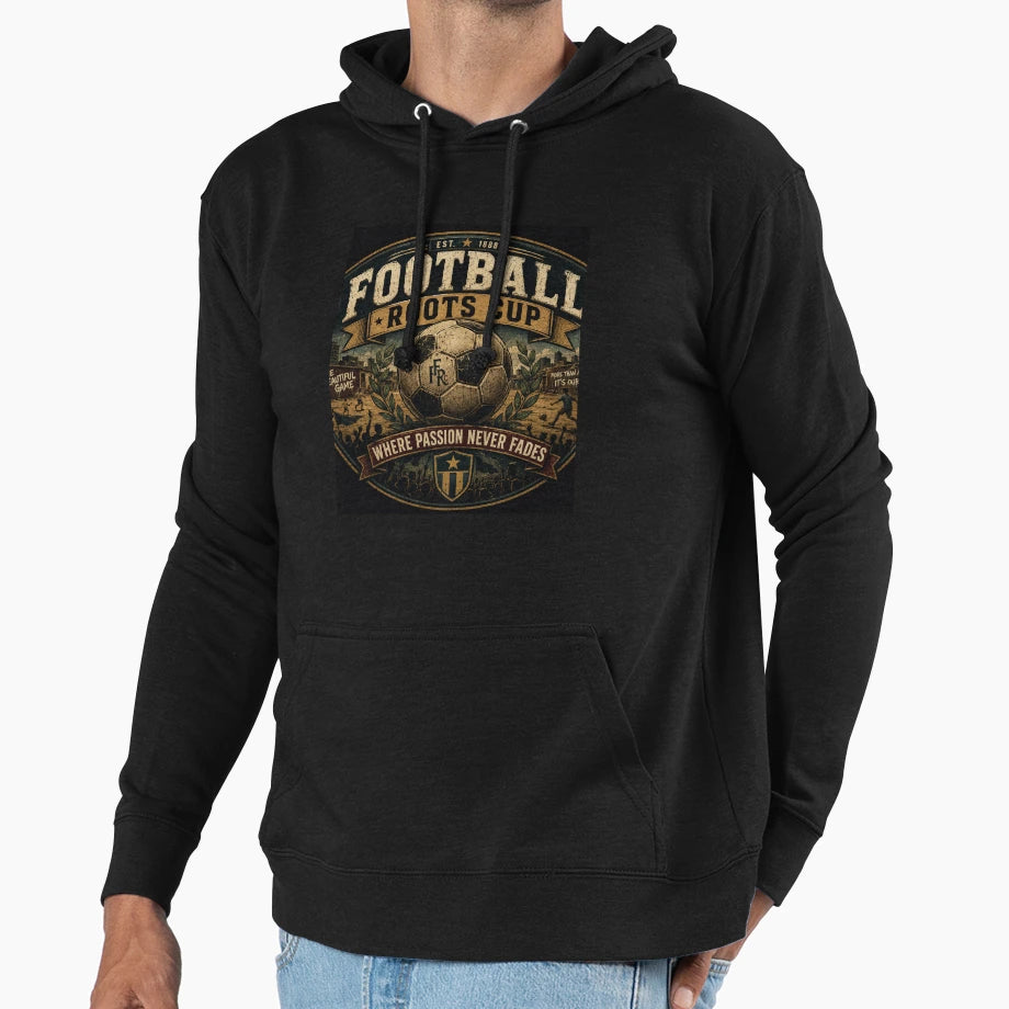 Football Roots Cup Street Legends Hoodie - Trendy Graphic Unisex - T-Shirt, Sweatshirt, Hoodie