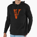 Red V And White Background Hoodie - Fun Novelty Design Unisex - T-Shirt, Sweatshirt, Hoodie
