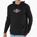 Blue Horseshoe Hoodie - Minimalist Print for Adults - T-Shirt, Sweatshirt, Hoodie