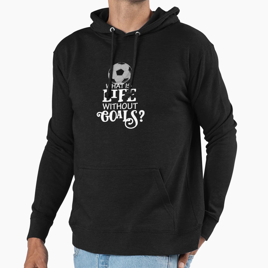 Funny Soccer Scoring Goals Players And Hoodie - Trendy Graphic Unisex - T-Shirt, Sweatshirt, Hoodie