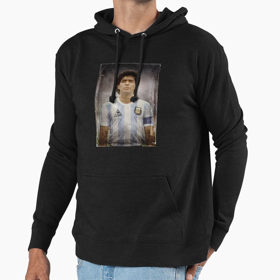 Diego Maradona Hoodie - Trendy Graphic for Adults - T-Shirt, Sweatshirt, Hoodie