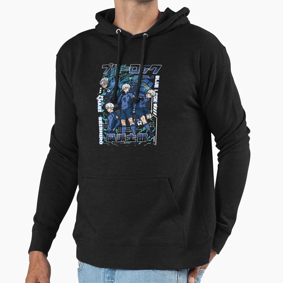 Nagi Seishiro Hoodie - Fun Novelty Design Unisex - T-Shirt, Sweatshirt, Hoodie