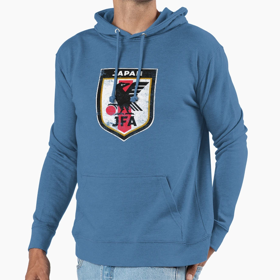 Japan Soccer Flag Team Support Gift Hoodie - Unique Graphic Unisex - T-Shirt, Sweatshirt, Hoodie