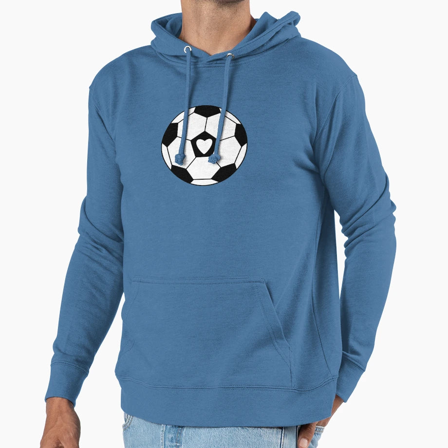 Soccer Love Hoodie - Streetwear Style Men Women - T-Shirt, Sweatshirt, Hoodie