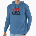 I Love This Game American Football Hoodie - Novelty Apparel Men Women - T-Shirt, Sweatshirt, Hoodie