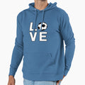 Love Football Football Love Hoodie - Unique Graphic Men Women - T-Shirt, Sweatshirt, Hoodie